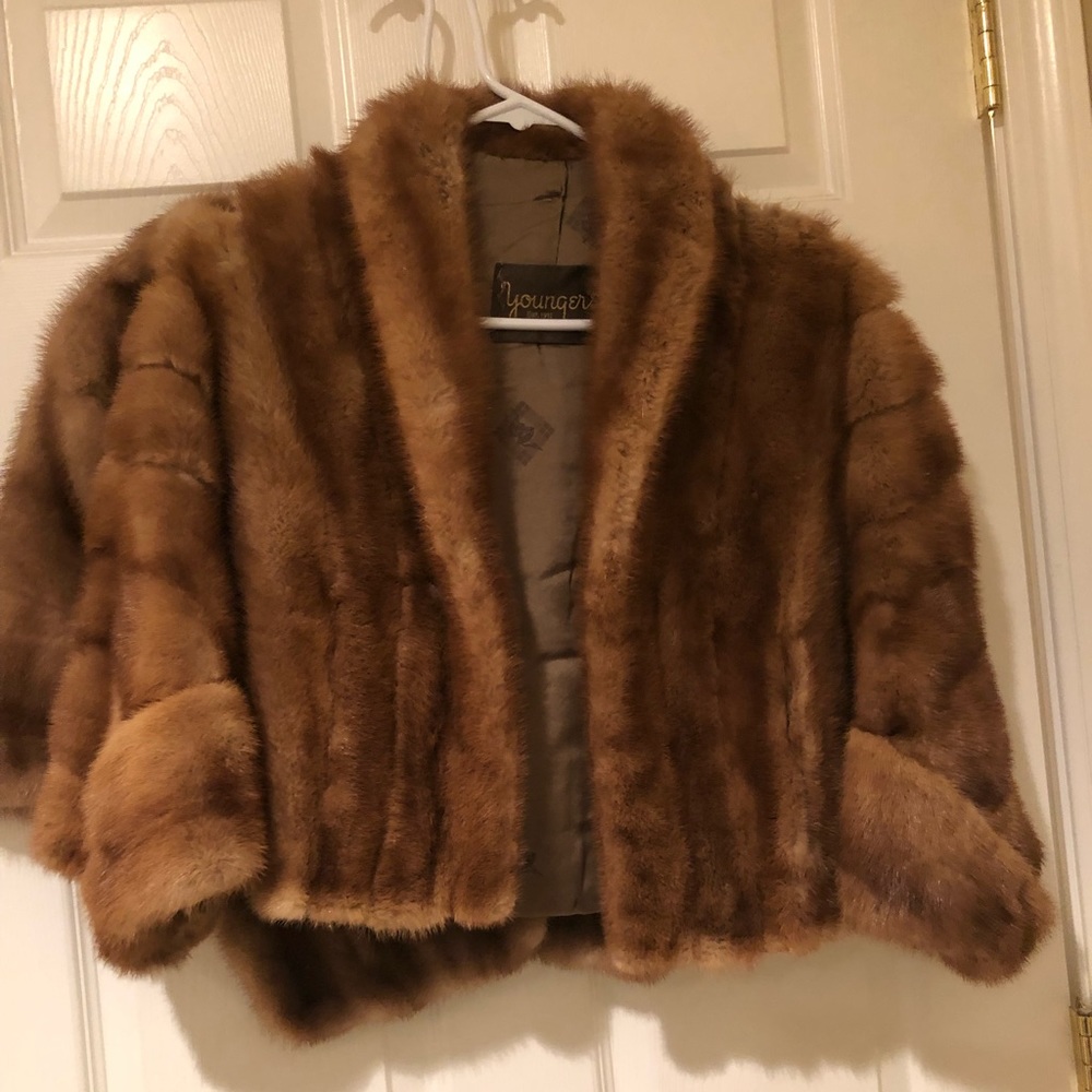 Mink shrug